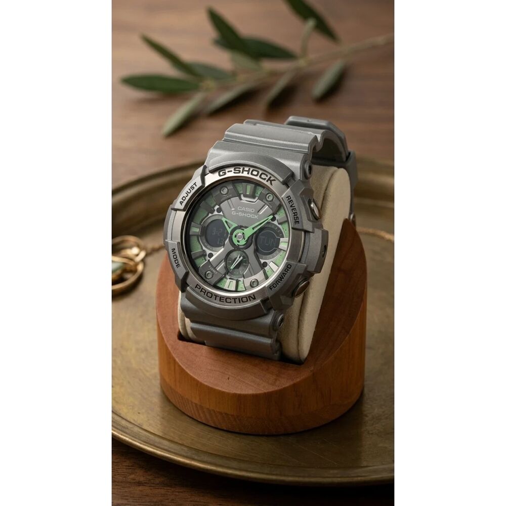 Casio G-Shock Gunmetal grey Resin case and band, stainless steel GA-200SH